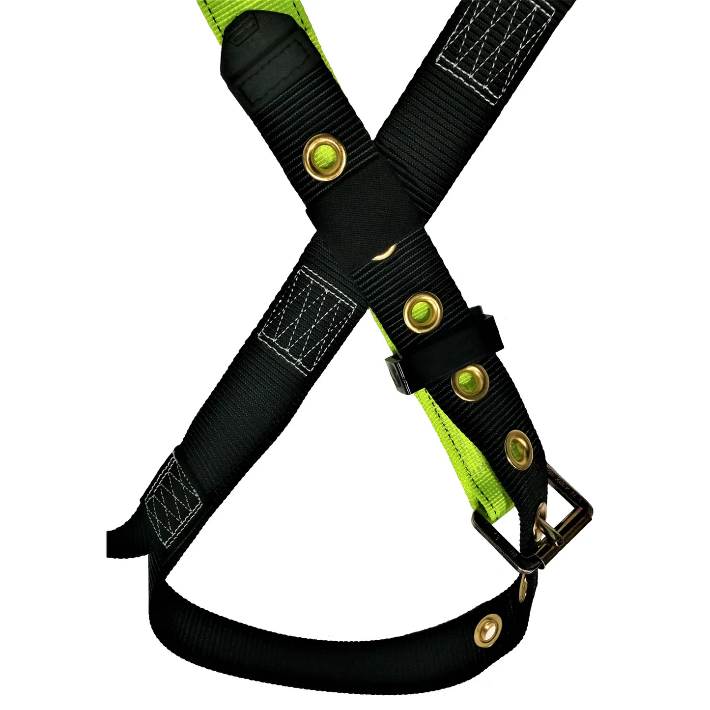 Hi-Vis Tower Safety Harness 05 – Padded & ANSI Z359.11-2014 Compliant