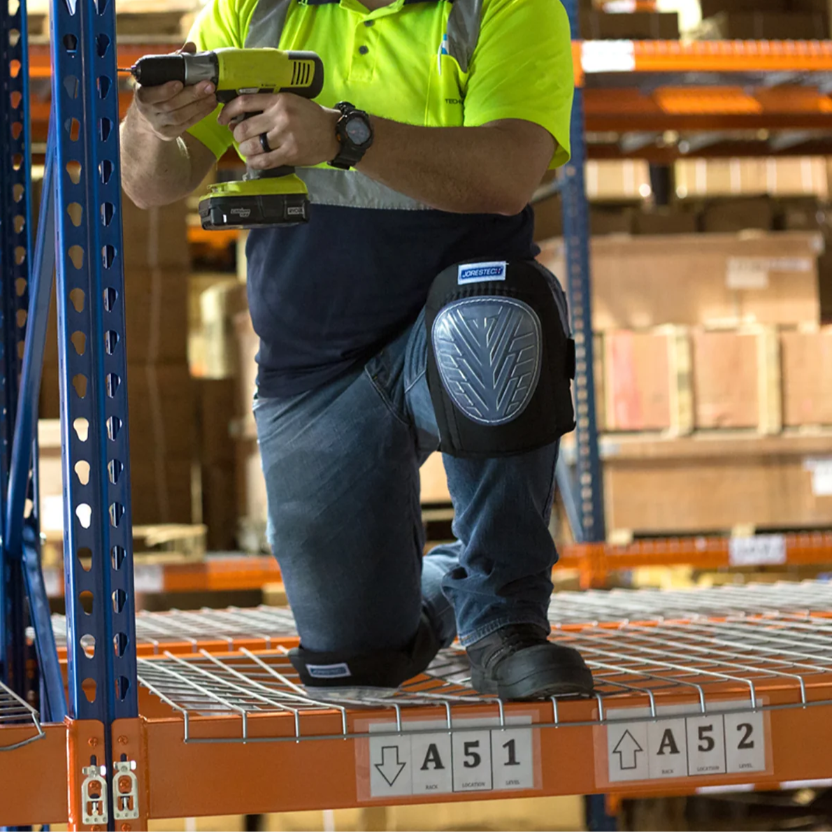 Heavy-Duty Gel Knee Pads – Ultimate Comfort & Protection for Work