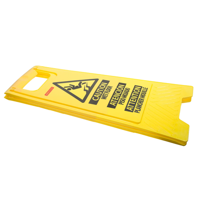 Wet Floor Caution Sign – Foldable, High-Visibility, and Multilingual