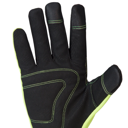 Hi-Vis Touchscreen Safety Work Gloves – Durable, Abrasion-Resistant & Comfortable