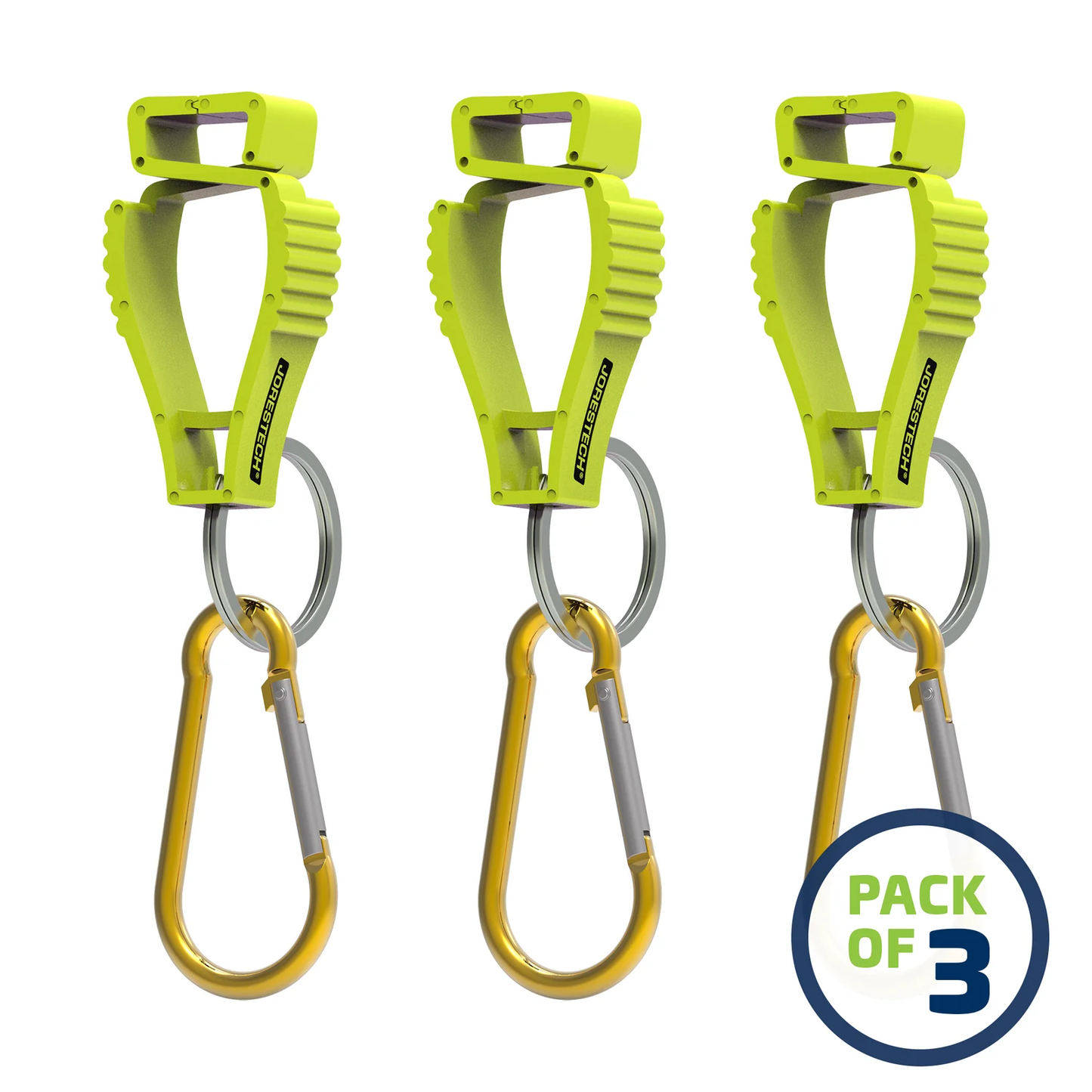 Durable Glove Clips with Carabiner – Securely Hold Gloves, Keys, Helmets & More
