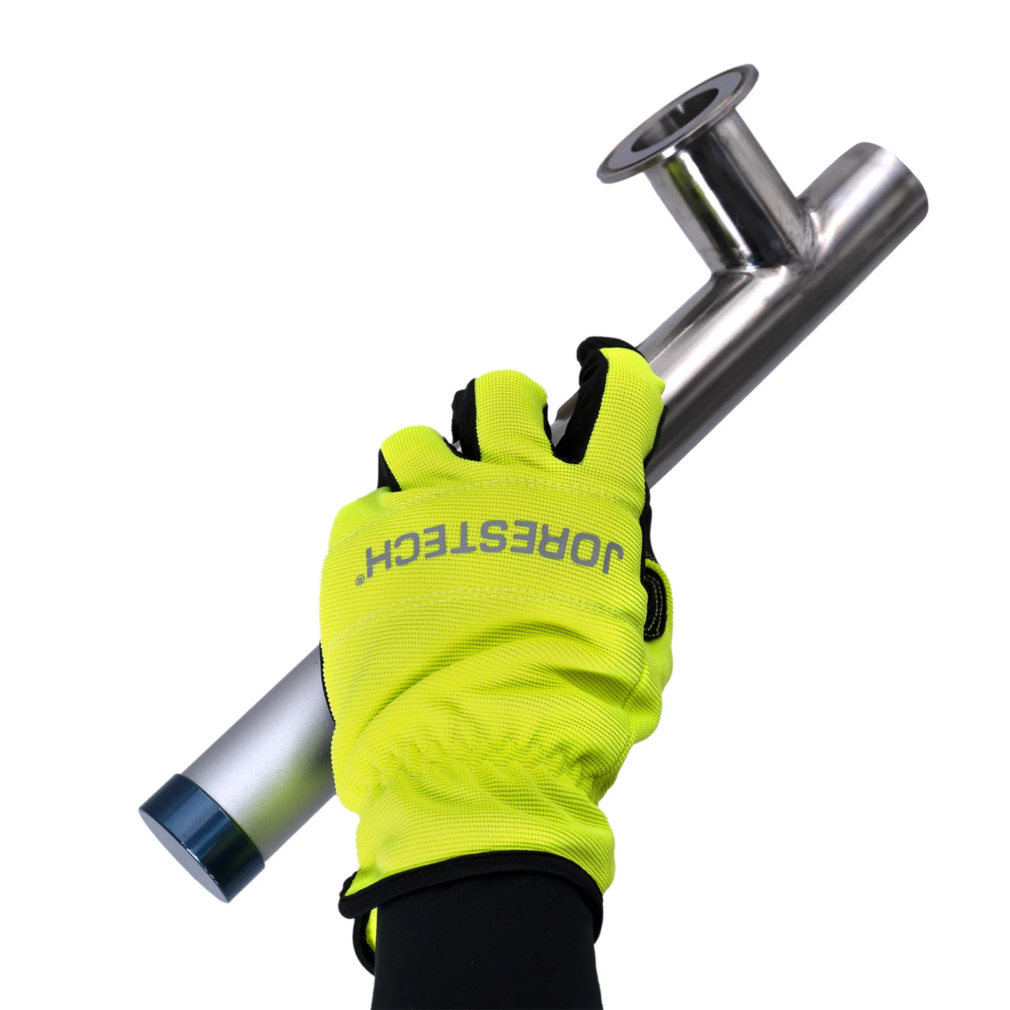 Hi-Vis Touchscreen Safety Gloves – Fleece-Lined, Warm & Durable