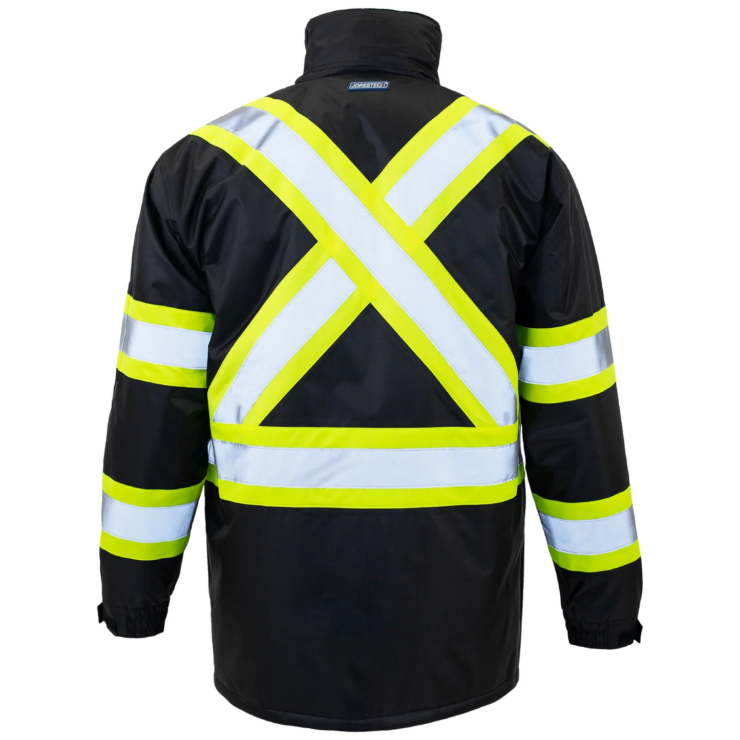 ANSI Class 3 High-Visibility Insulated Safety Jacket – Waterproof & Reflective