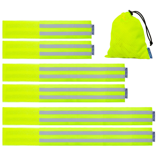 High Visibility Reflective Bands – 360° Safety for Nighttime & Outdoor Activities