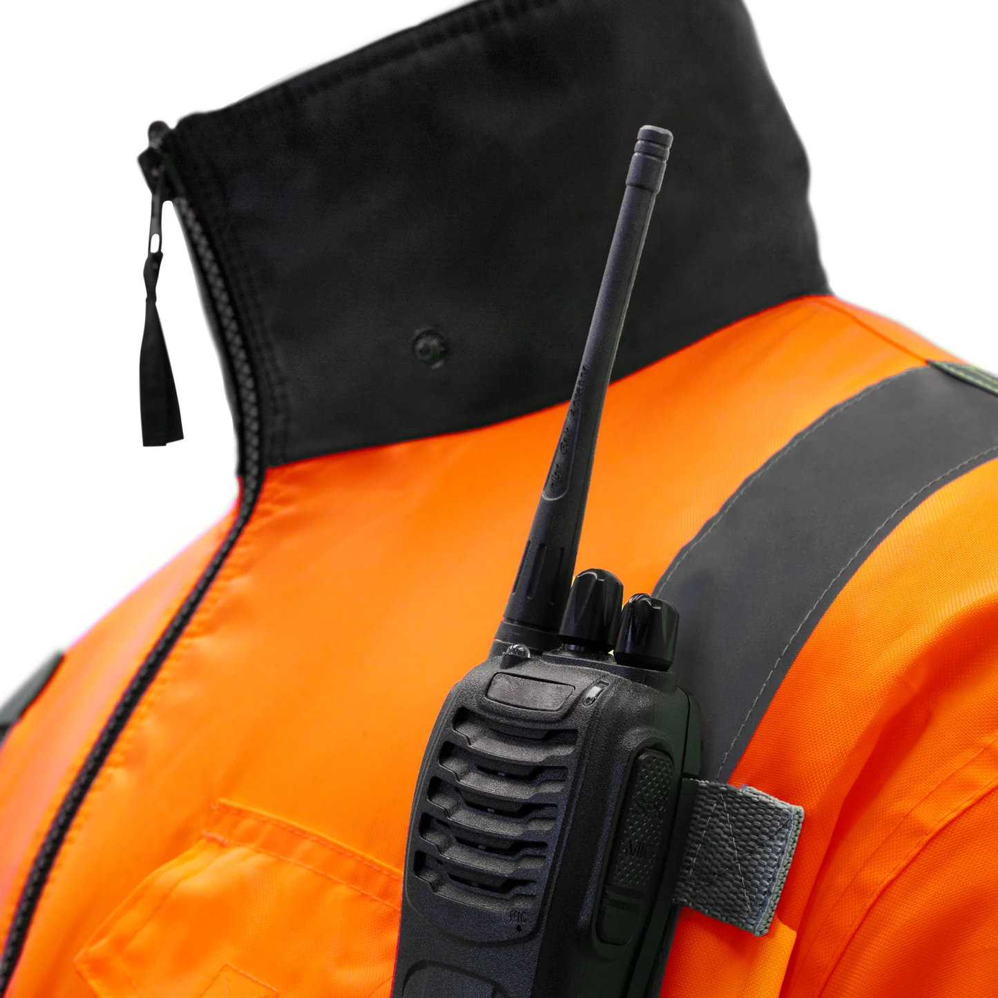 ANSI Class 3 High-Visibility Safety Jacket – Insulated, Waterproof & Reflective