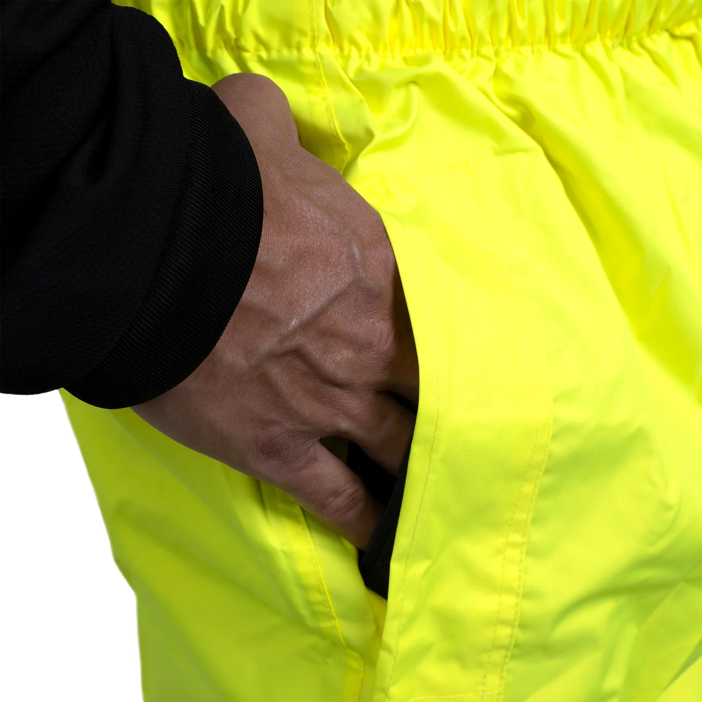 High-Visibility Waterproof Safety Pants – ANSI Class E, Windproof & Reflective