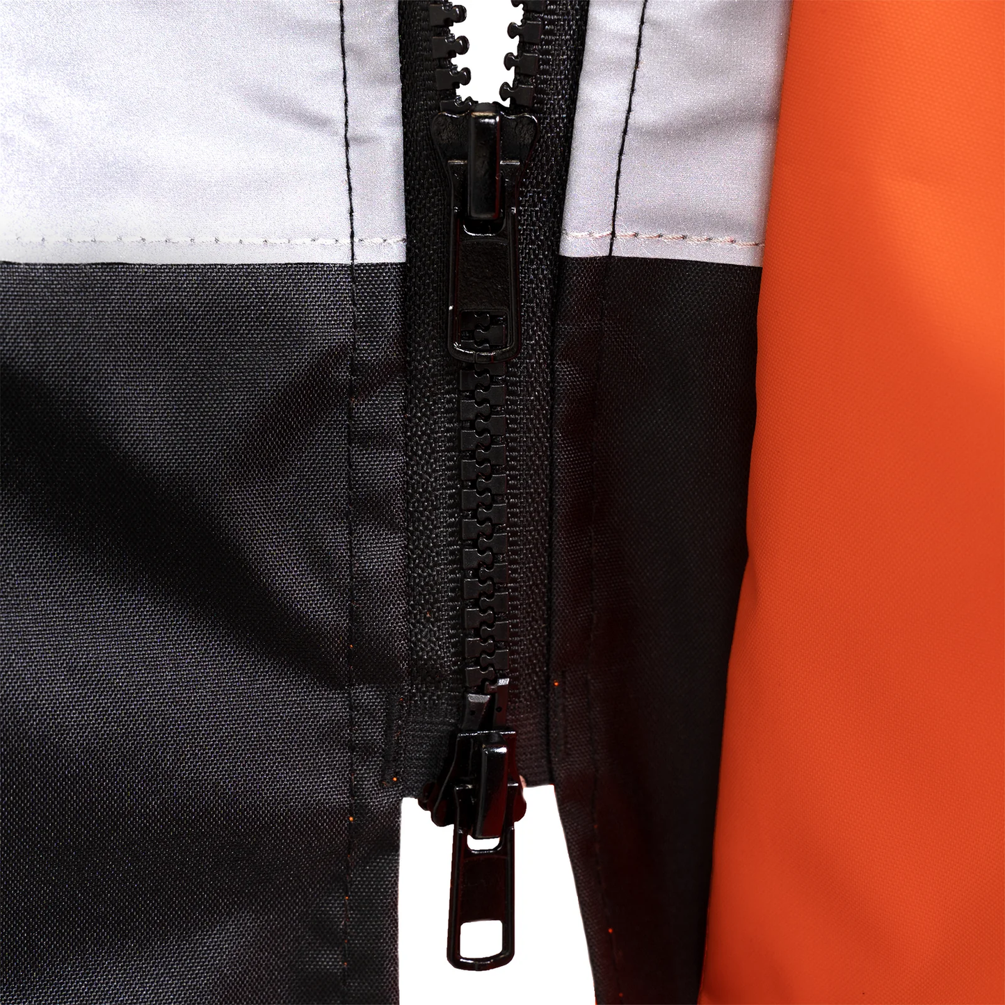High-Visibility Waterproof Raincoat – ANSI Class 3, Wind-Resistant & Reflective