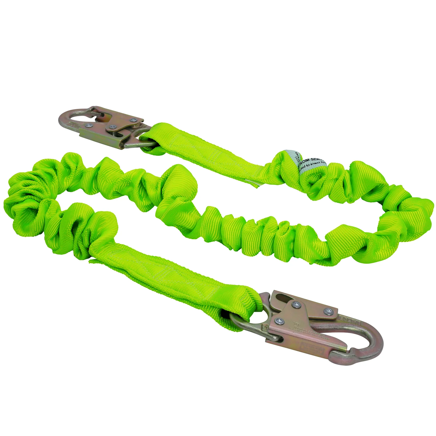 Shock-Absorbing Safety Lanyard – Reliable Fall Protection with Locking Snap Hooks