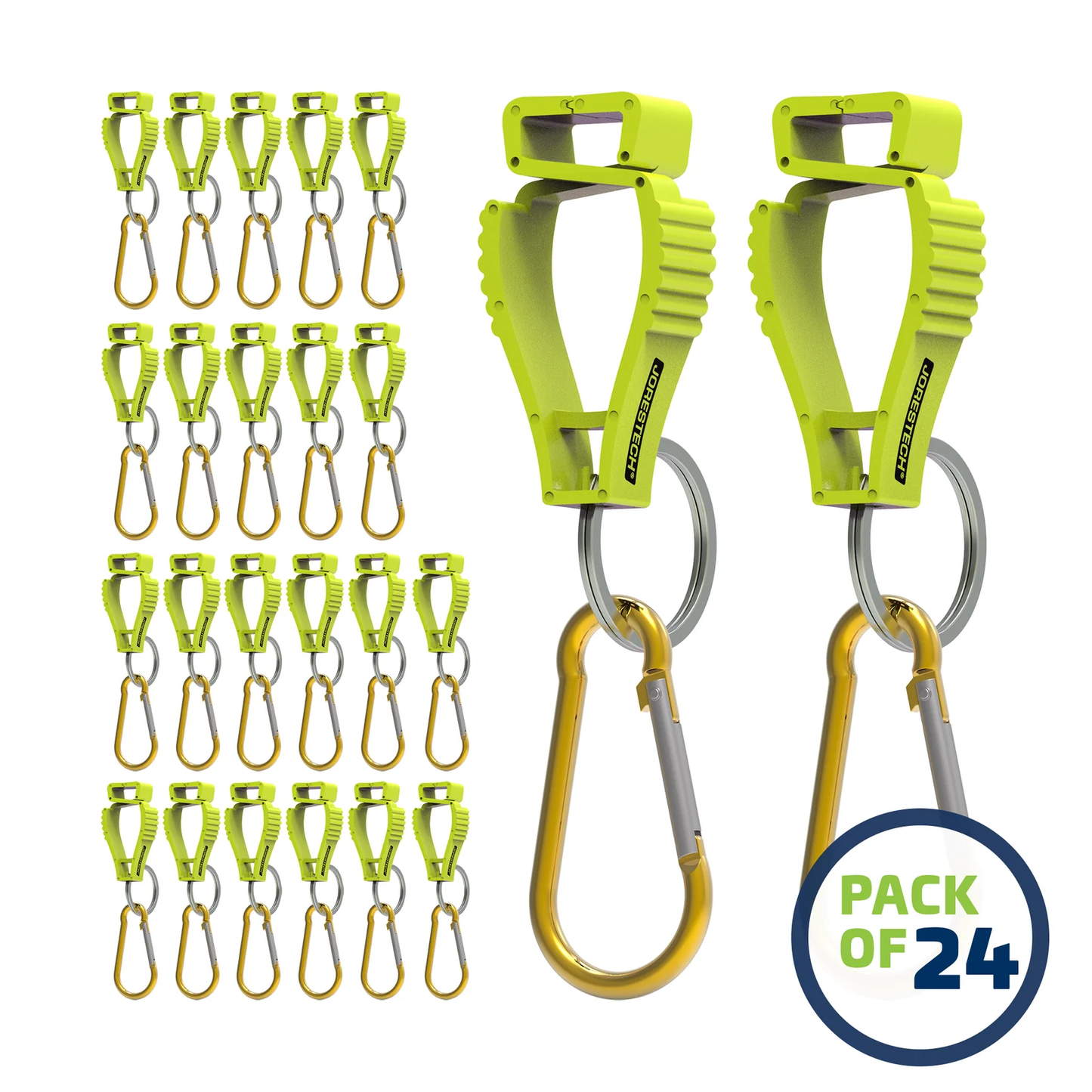 Durable Glove Clips with Carabiner – Securely Hold Gloves, Keys, Helmets & More