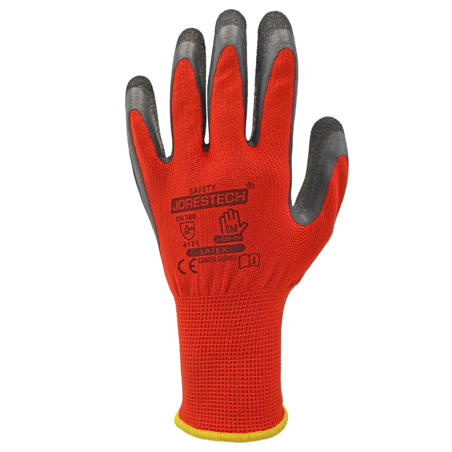 Latex-Coated Safety Work Gloves – Cut-Resistant, Durable & High-Grip
