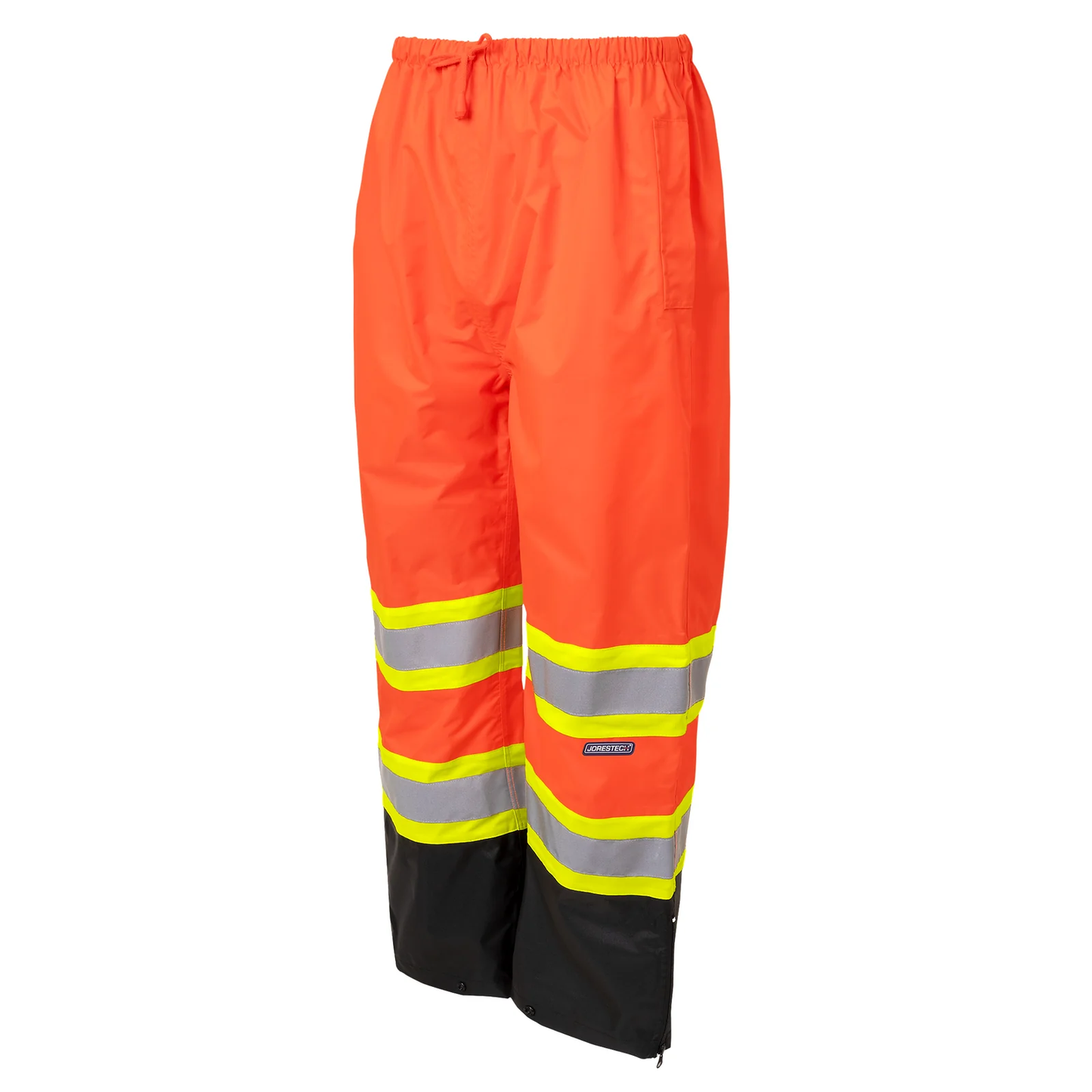 High-Visibility Two-Tone Waterproof Safety Pants – ANSI Class E, Wind & Rain Resistant