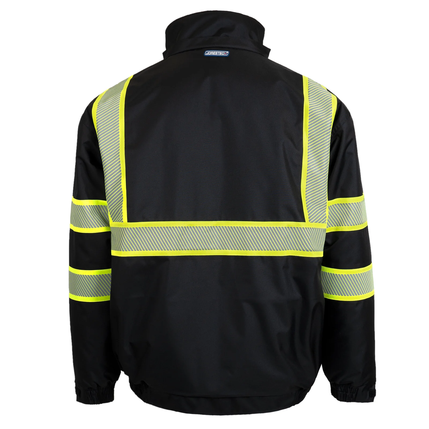 ANSI Class 3 High-Visibility Safety Jacket – Fleece-Lined, Waterproof & Reflective