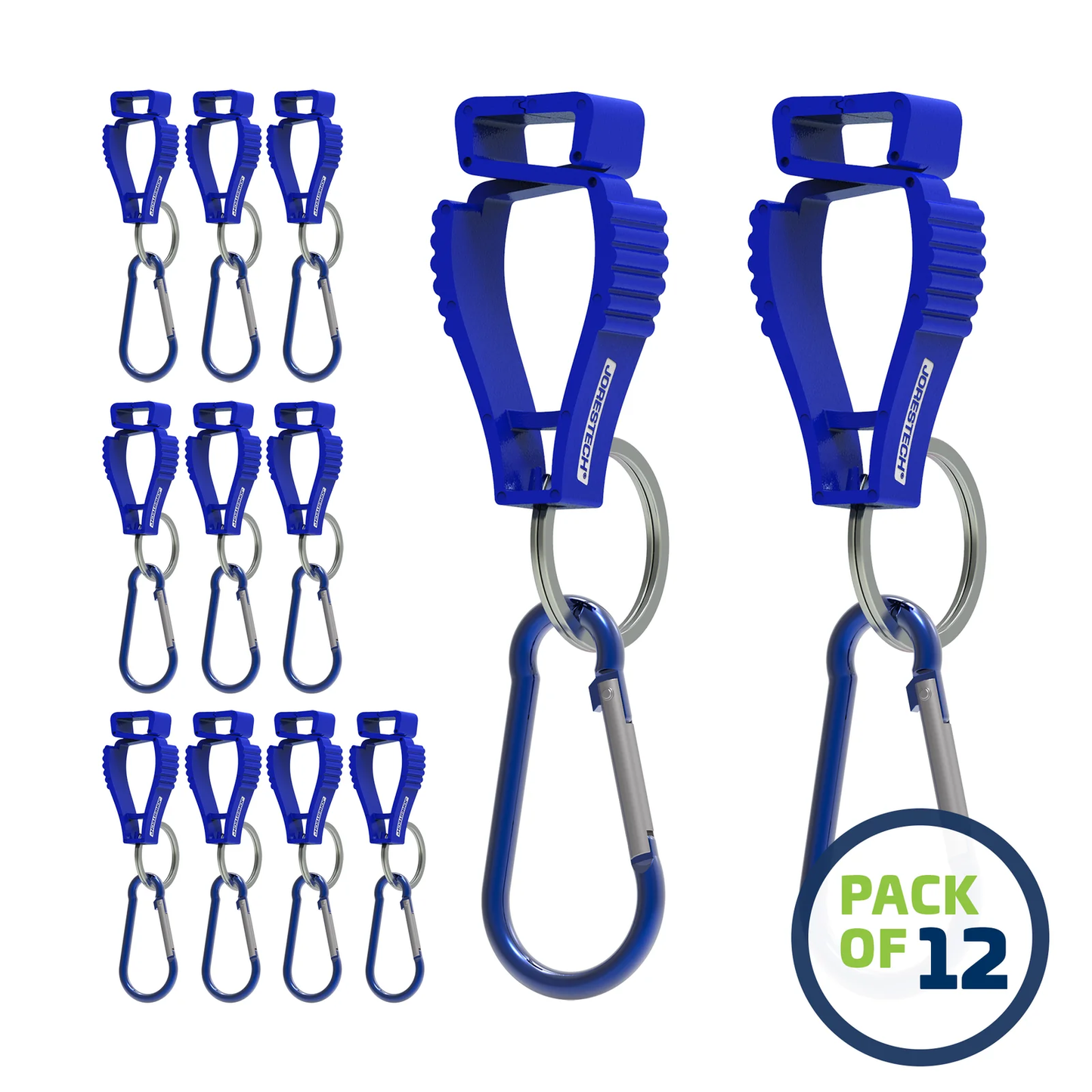 Durable Glove Clips with Carabiner – Securely Hold Gloves, Keys, Helmets & More