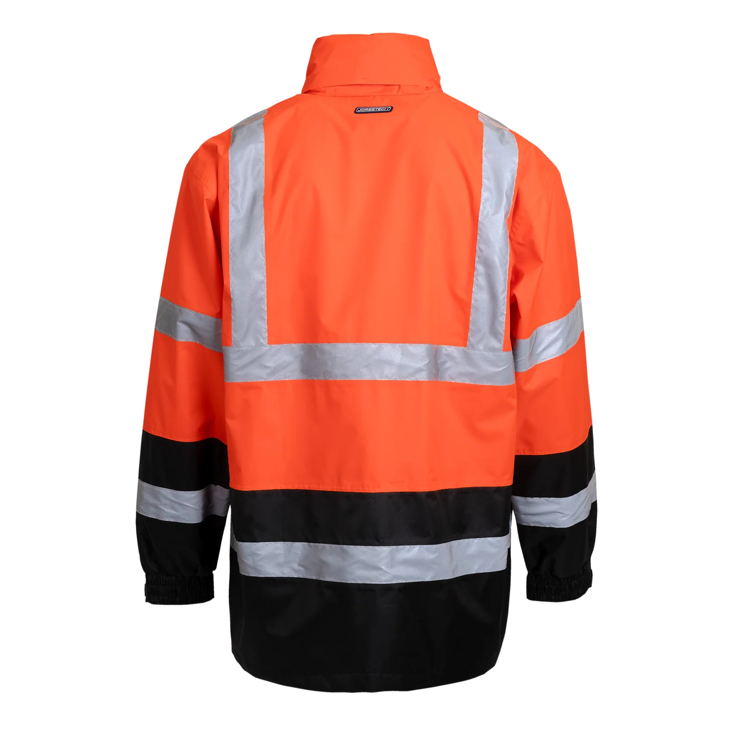 High-Visibility Waterproof Raincoat – ANSI Class 3, Wind-Resistant & Reflective