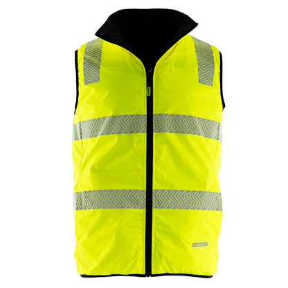ANSI Class 2 Reversible Hi-Vis Safety Vest – Waterproof, Insulated & Breathable